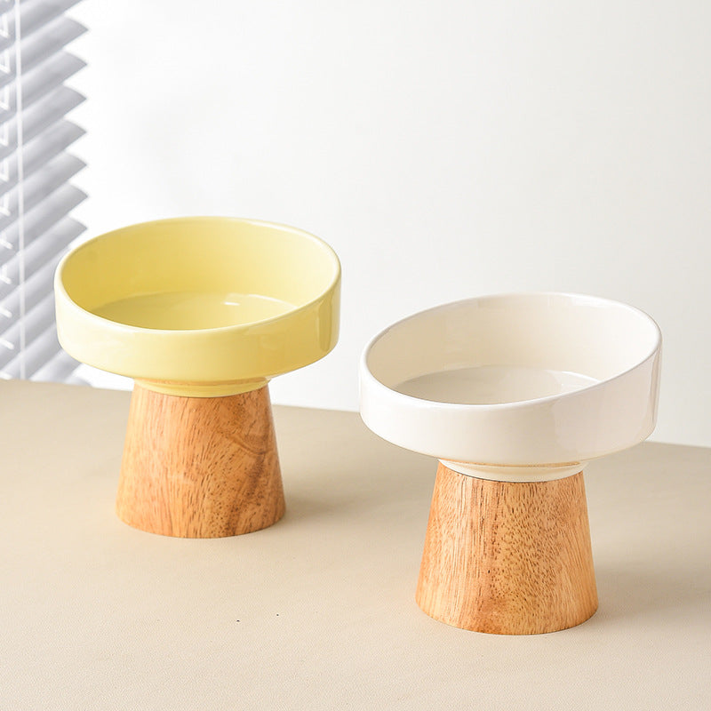 Elevated Ceramic Pet Food And Water Bowl: The Perfect Dining Experience for Your Furry Friend